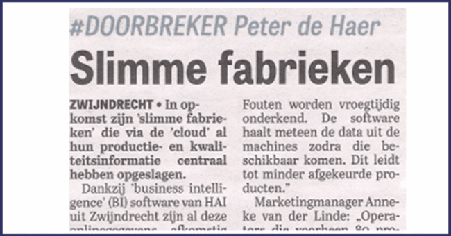 slimme fabrieken hai